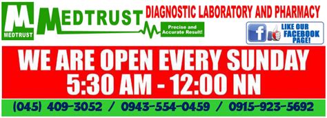 Medtrust Diagnostic Laboratory And Pharmacy .